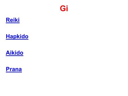 Gi Reiki Hapkido Aikido Prana. Gi T & F tag + Correction.
