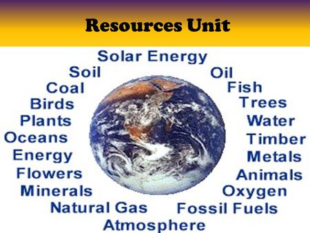 Resources Unit. Day 1 Objective: Objective: – I can explain the pros and cons of different types of nonrenewable energy sources.