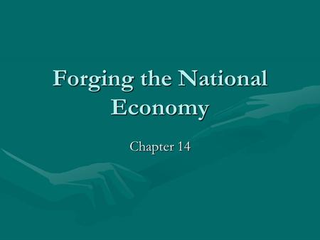 Forging the National Economy Chapter 14. The Westward Movement Pioneer life – ill fed, ill clad, houses were shanties, disease, loneliness and isolationPioneer.