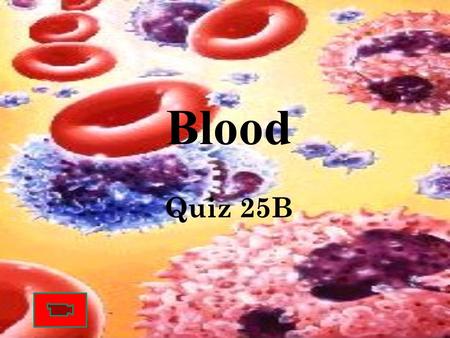 Blood Quiz 25B. The life of an individual depends on a continuous supply of blood to all parts of the body. If this supply should fail the cell dies.