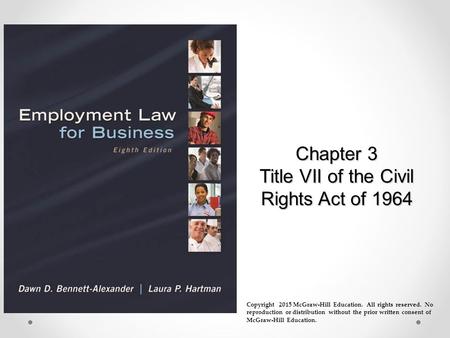 Chapter 3 Title VII of the Civil Rights Act of 1964