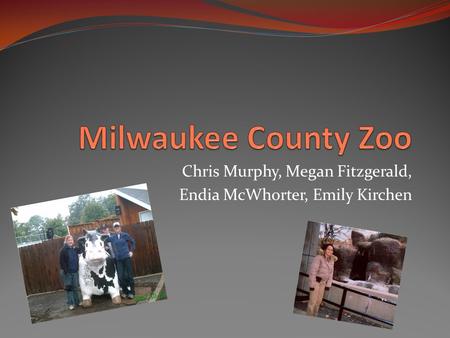 Chris Murphy, Megan Fitzgerald, Endia McWhorter, Emily Kirchen.