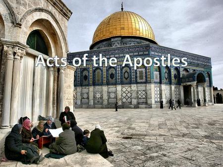 Acts of the Apostles.
