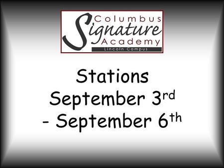 Stations September 3 rd - September 6 th. Project Overview Students will design, create, and price a product to be sold at the Farmer’s Market on September.