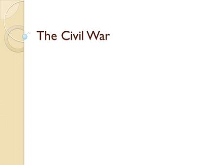 The Civil War. Causes State’s Rights vs. Federal Power Irreconcilable Differences Slavery When asked by a Union soldier why he was fighting in the war.