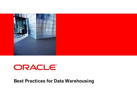 Best Practices for Data Warehousing. 2 Agenda – Best Practices for DW-BI Best Practices in Data Modeling Best Practices in ETL Best Practices in Reporting.