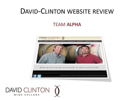 D AVID -C LINTON WEBSITE REVIEW TEAM ALPHA. LEARNABILITY EFFICIENCY MEMORABILITY ERRORS SATISFACTION STRENGTHS Clean & simple design Good text-image balance.