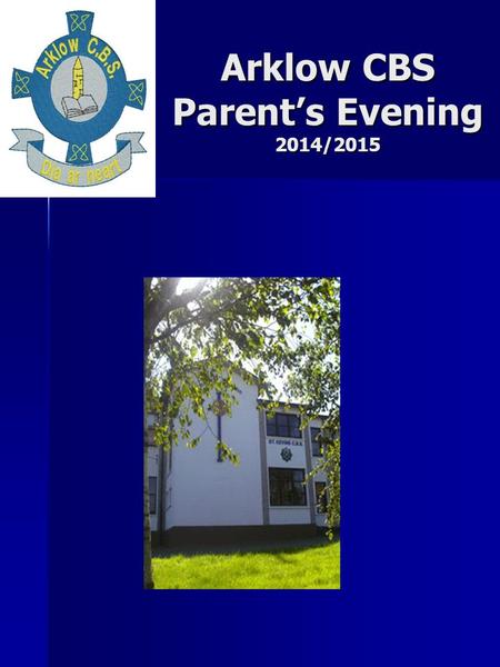 Arklow CBS Parent’s Evening 2014/2015