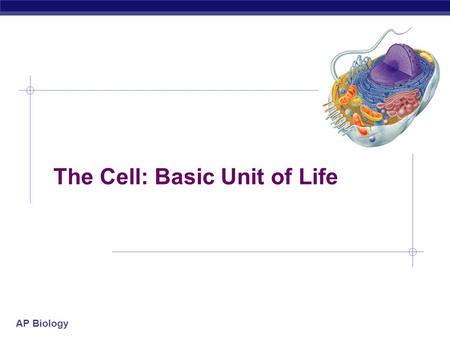 The Cell: Basic Unit of Life