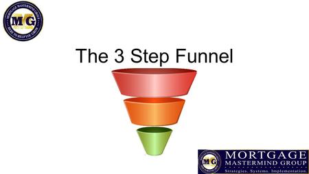 The 3 Step Funnel. It’s All About the Cheese Give something of value in exchange for their email address Make it clear what the value is QUICKLY Make.