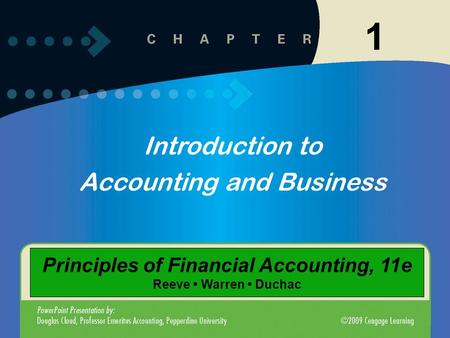 Principles of Financial Accounting, 11e