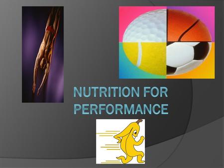  Macronutrients: Carbohydrates, proteins, and fats…they supply energy for exercise  Micronutrients: Vitamins, minerals…they do not provide energy themselves.