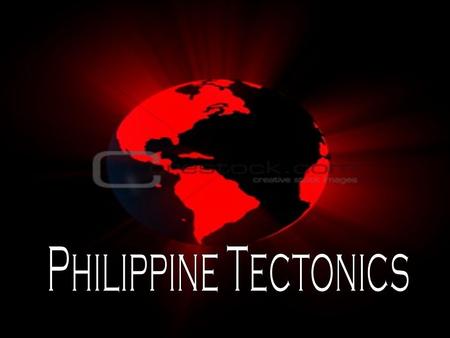 Philippine Tectonics.