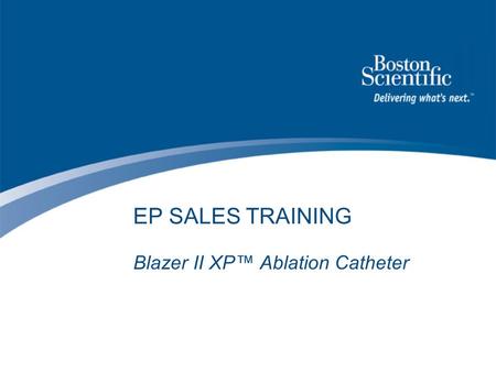 Blazer II XP™ Ablation Catheter