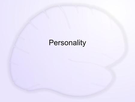 Personality. QOTD Andrew, Ghizzone, Danielle Onda Do you: A. have your own personality B. copy others who have persnailty traits you want C. form a persona.