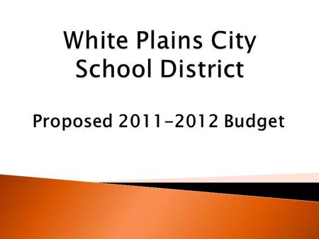 Proposed 2011-2012 Budget.  Teaching – Regular School  Special Education  Pupil Personnel Services  Revenue  Budget Summary.