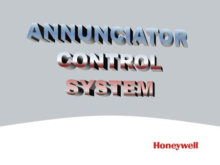 2HONEYWELL - CONFIDENTIAL File Number ACM-24-AT Series A1P1 A1P2 A1P3 A1P4.