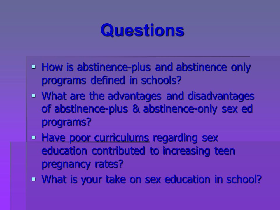 Questions Teen Programs How To 59