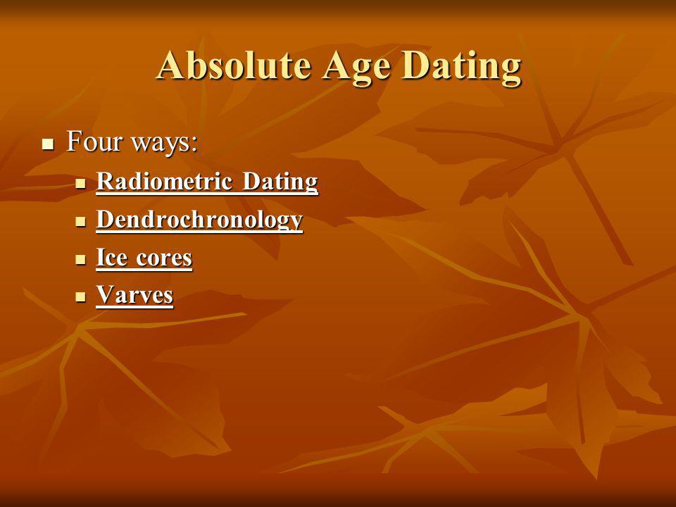 absolute dating advantages and disadvantages