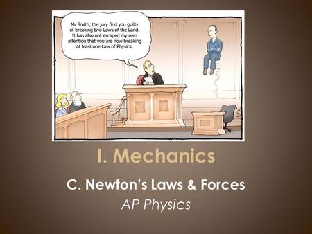 C. Newton’s Laws & Forces AP Physics