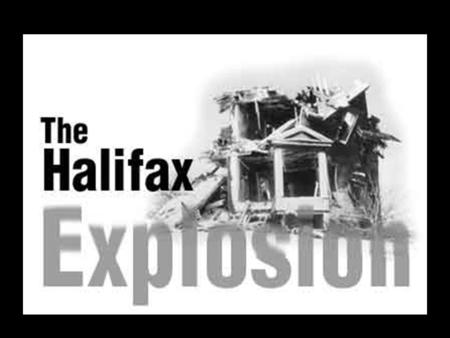December 6, 1917 dawned clear and sunny in Halifax. Before darkness fell, more than a thousand people would die, with another thousand to follow. Nine.