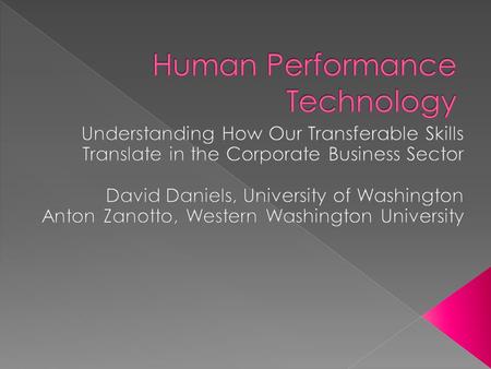  Define Human Performance Technology › Foundational Aspects › Specific Concepts  Connections with Housing/Residence Life › Higher Education and Student.