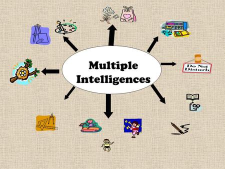 Multiple Intelligences The multiple intelligences theory was first published in 1983 in Howard Gardner’s book, Frames of Mind: The Theory of Multiple.
