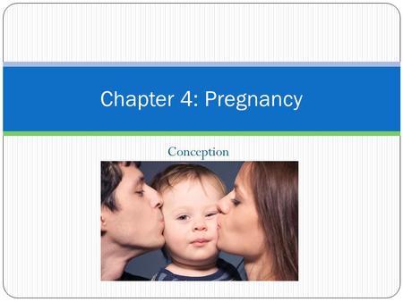 Chapter 4: Pregnancy Conception.