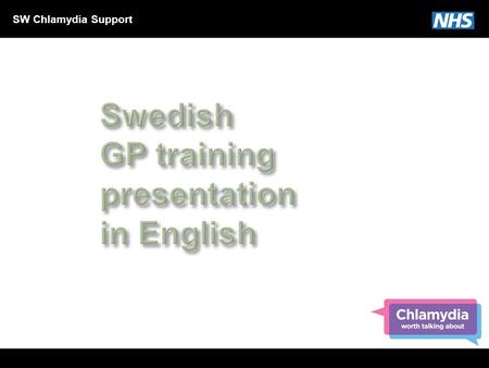 Swedish GP training presentation in English