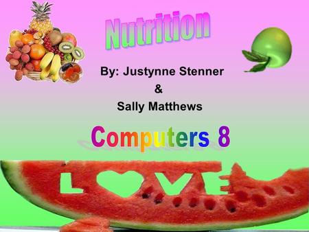 By: Justynne Stenner & Sally Matthews Carbohydrates body breaks it down into simple sugars major source of energy for the body two major types: –simple.