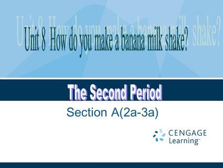Section A(2a-3a) Aims and language points Teaching aims （教学目标） 1. 进一步掌握可数名词和不可数名词和 How much/ How many 引导的 特殊疑问句。 2. 听懂制作一种食品的对话材料，并条理性掌握对于制作过程的描述。 3.