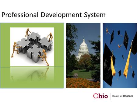 Professional Development System. Purpose Purpose of today’s discussion is to: o Provide background of State Leadership Activities o Review plan for change.