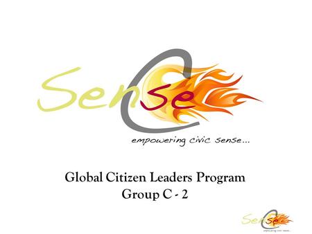 Global Citizen Leaders Program Group C - 2. Oppurtunity statement vinil.