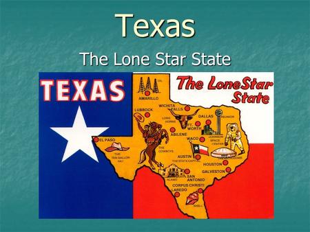 Texas The Lone Star State. The flag was adopted as the state flag when Texas became the 28th state in 1845. As with the flag of the United States, the.