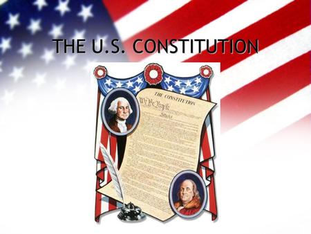 THE U.S. CONSTITUTION. MAIN IDEAS OF STATE CONSTITUTIONS MAIN IDEAS OF STATE CONSTITUTIONS 1.By 1777, 5 states had constitutions 2.5 Main ideas were the.