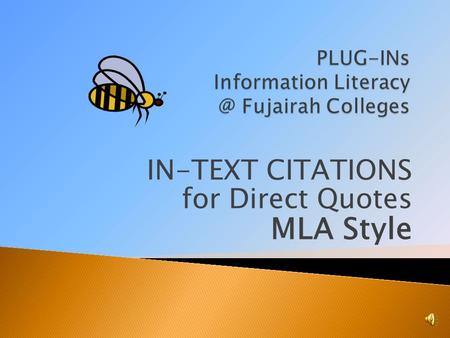 PLUG-INs Information Fujairah Colleges