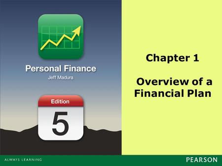 Chapter 1 Overview of a Financial Plan