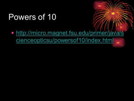 Powers of 10  cienceopticsu/powersof10/index.html  cienceopticsu/powersof10/index.html.