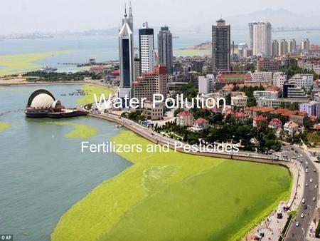 Water Pollution Fertilizers and Pesticides. Fertilizers materials used to provide plant nutrients which are deficient in soils. contain essential ingridients.