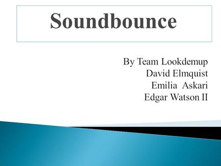 Soundbounce.  “Musical Applications like Soundrop are popular but only available on iPhone/iPad. There is no Soundrop app for Android. Soundbounce solves.