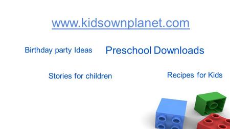 Preschool Downloads Birthday party Ideas