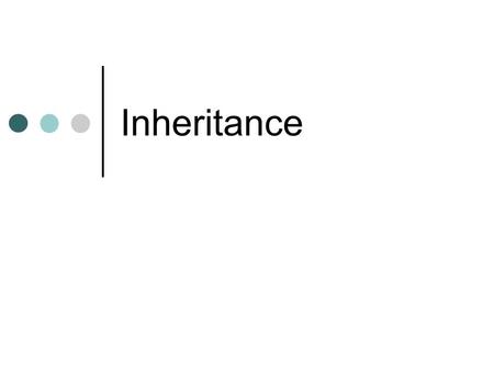 Inheritance. Recall the plant that we defined earlier… class Plant { public: Plant( double theHeight ) : hasLeaves( true ), height (theHeight) { } Plant(