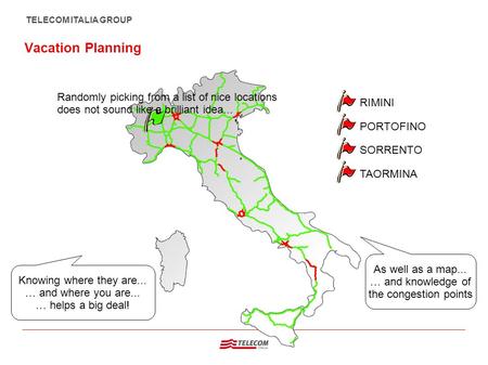 | NOME AUTORE TELECOM ITALIA GROUP Vacation Planning RIMINI PORTOFINO SORRENTO TAORMINA Randomly picking from a list of nice locations does not sound like.