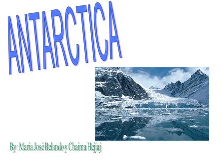 Antarctica is a large land mass buried under a vast ice cap up to 6.5 miles (4 Km.) thick in places. Antarctica’s total area is approximately 7 million.