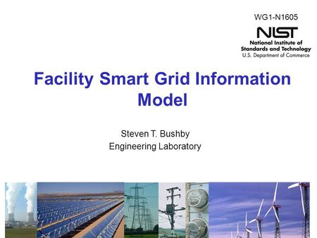 Facility Smart Grid Information Model