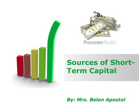Sources of Short-Term Capital