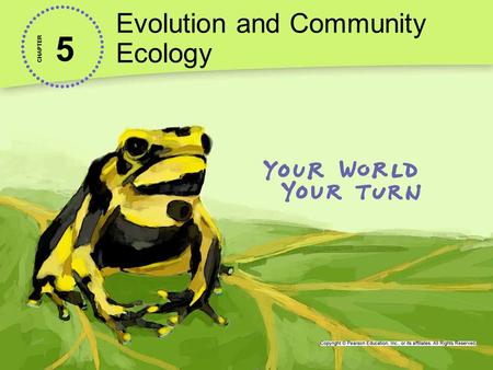 Evolution and Community Ecology