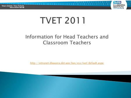 Information for Head Teachers and Classroom Teachers