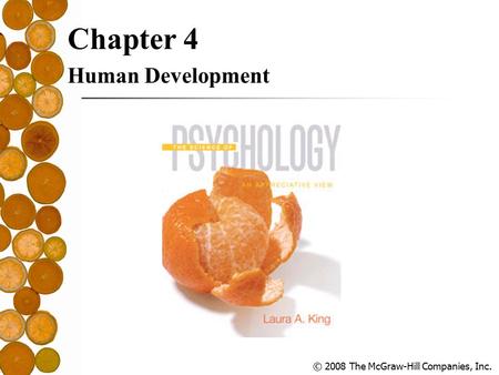 © 2008 The McGraw-Hill Companies, Inc. Chapter 4 Human Development.