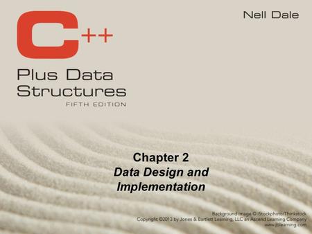 Chapter 2 Data Design and Implementation. Data The representation of information in a manner suitable for communication or analysis by humans or machines.